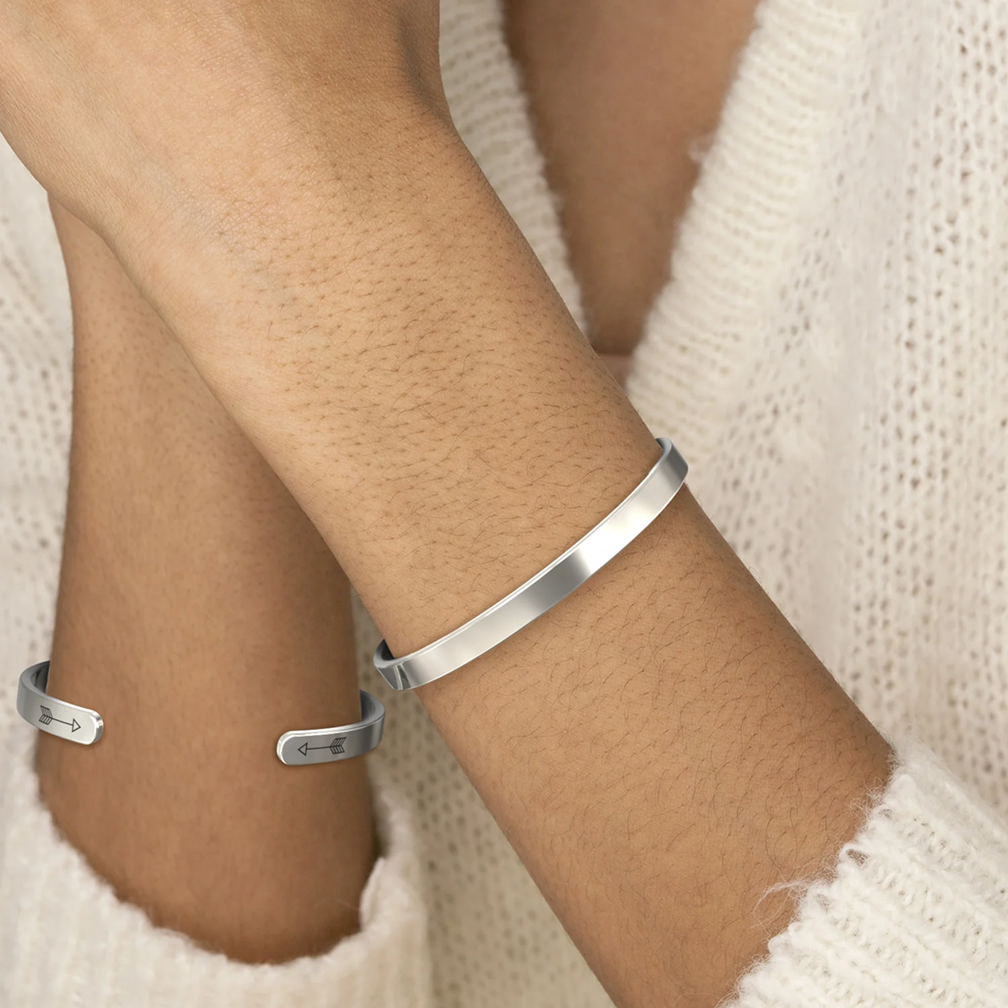 AX Motivational Cuff Bracelet
